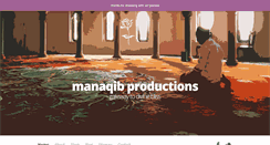 Desktop Screenshot of manaqib.com